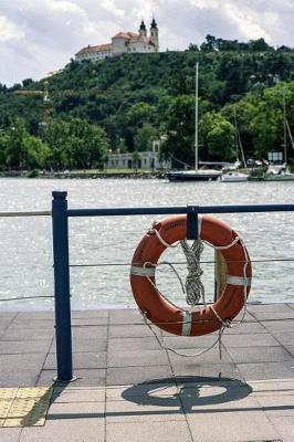 Book cover for Summer View of the Lake, Boats, and a Church on the Hill Vacation Journal