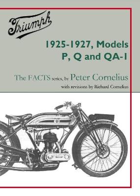 Book cover for Triumph 1925-1927, Models P, Q and QA-1