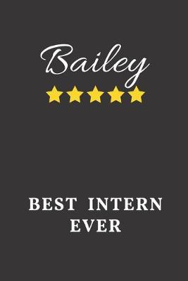 Book cover for Bailey Best Intern Ever