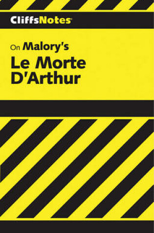 Cover of Cliffsnotes on Malory's Le Morte D'Arthur (the Death of Arthur)