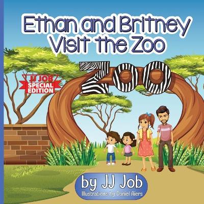 Book cover for Ethan and Britney Visit the Zoo