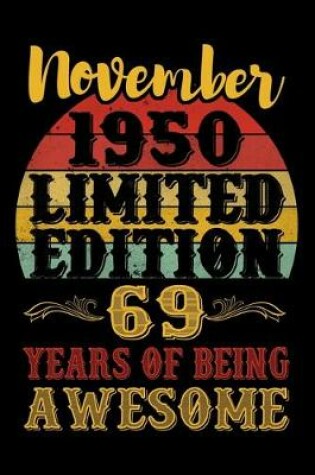 Cover of November 1950 Limited Edition 69 Years Of Being Awesome