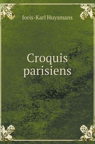 Cover of Croquis parisiens