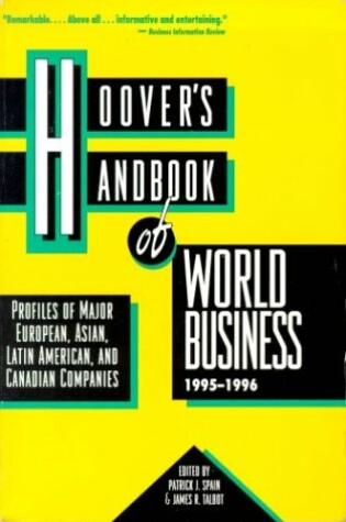 Cover of Hoover's Handbook of World Business