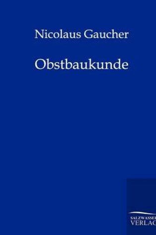 Cover of Obstbaukunde