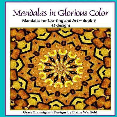 Cover of Mandalas in Glorious Color Book 9