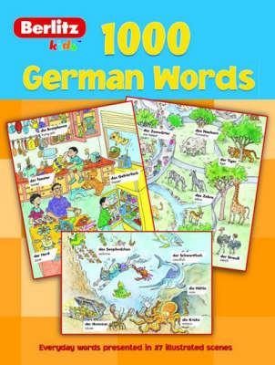 Book cover for Berlitz 1000 Words: Kids German