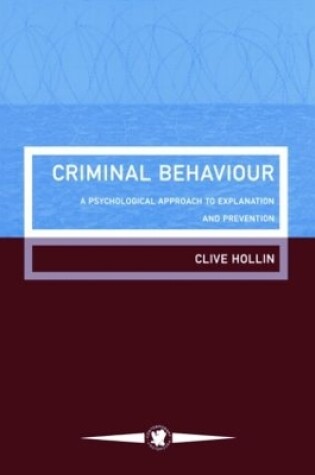 Cover of Criminal Behaviour