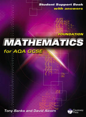 Book cover for Causeway Press Foundation Mathematics for AQA GCSE - Student Support Book (With Answers)