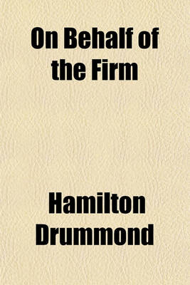 Book cover for On Behalf of the Firm