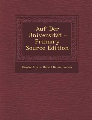 Book cover for Auf Der Universitat - Primary Source Edition