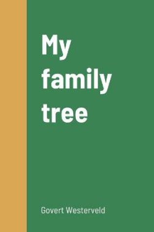 Cover of My family tree