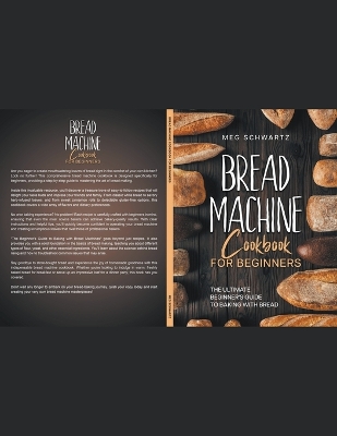 Book cover for Bread Machine Cookbook for Beginners