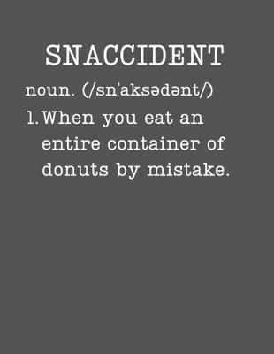 Book cover for Snaccident