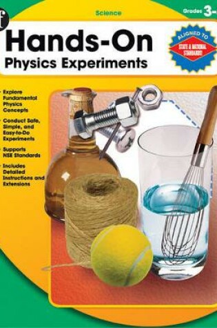 Cover of Hands-On Physics Experiments, Grades 3 - 5