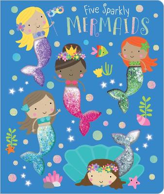 Book cover for Five Sparkly Mermaids