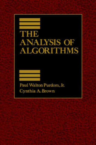 Cover of The Analysis of Algorithms