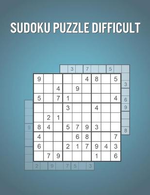 Cover of Sudoku Puzzle Difficult