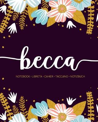 Book cover for Becca