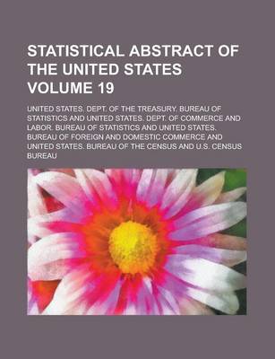 Book cover for Statistical Abstract of the United States Volume 19