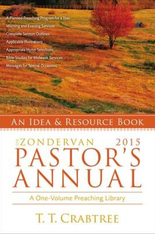 Cover of The Zondervan 2015 Pastor's Annual