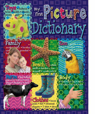 Book cover for My First Picture Dictionary