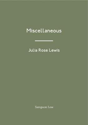 Book cover for Miscellaneous
