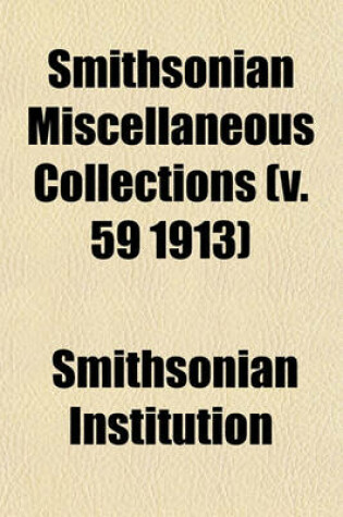 Cover of Smithsonian Miscellaneous Collections (V. 59 1913)