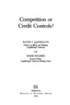 Book cover for Competition or Credit Controls