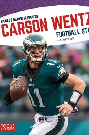 Cover of Biggest Names in Sports: Carson Wentz, Football Star
