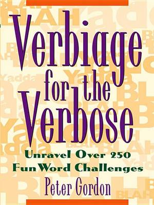 Book cover for Verbiage for the Verbose