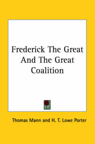 Cover of Frederick the Great and the Great Coalition