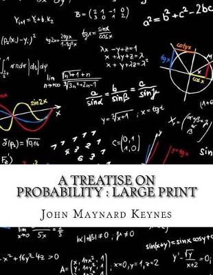 Book cover for A Treatise on Probability