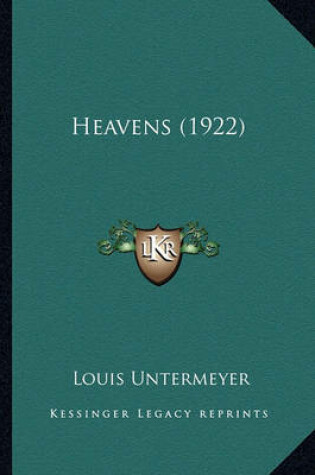Cover of Heavens (1922) Heavens (1922)