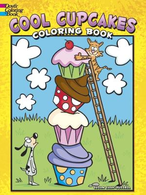 Book cover for Cool Cupcakes Coloring Book