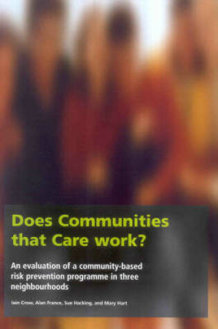 Cover of Does Communities That Care Work?