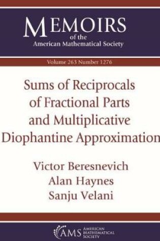 Cover of Sums of Reciprocals of Fractional Parts and Multiplicative Diophantine Approximation