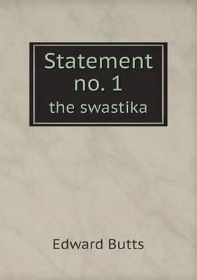Book cover for Statement no. 1 the swastika