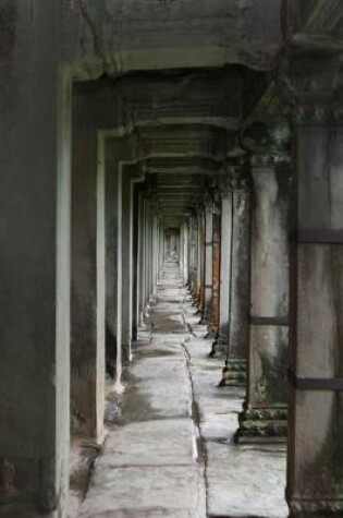 Cover of Hallway at Angkor Wat - Lined Notebook with Margins