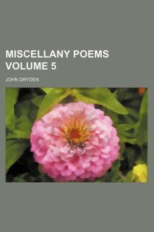 Cover of Miscellany Poems Volume 5