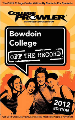 Book cover for Bowdoin College 2012