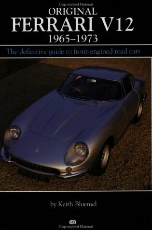 Cover of Original Ferrari V12, 1965-73