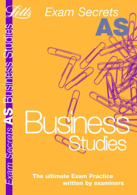 Book cover for AS Exam Secrets Business Studies