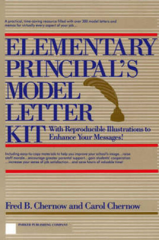 Cover of Elementary Principal's Model Letter Kit