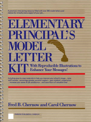 Book cover for Elementary Principal's Model Letter Kit