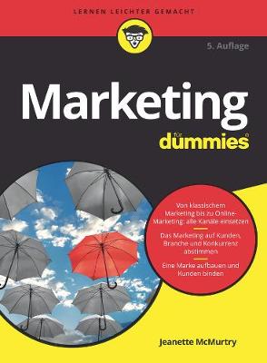 Book cover for Marketing für Dummies