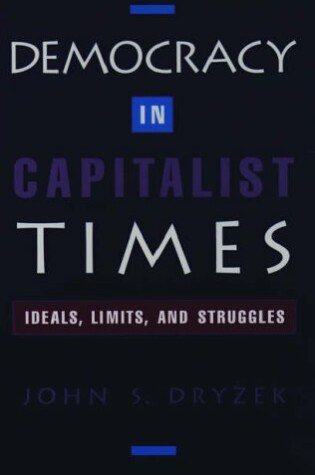 Cover of Democracy in Capitalist Times