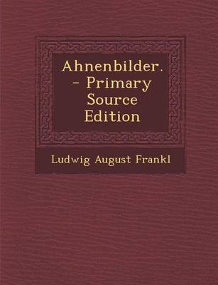 Book cover for Ahnenbilder.