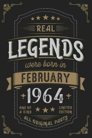 Cover of Real Legendes were born in February 1964