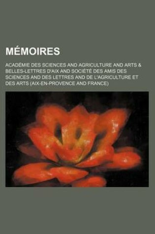 Cover of Memoires (7-8)